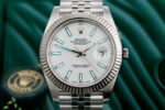 Rolex Datejust 41 White Dial Gold & Steel Men’s Watch M126334-0009 - Image 8