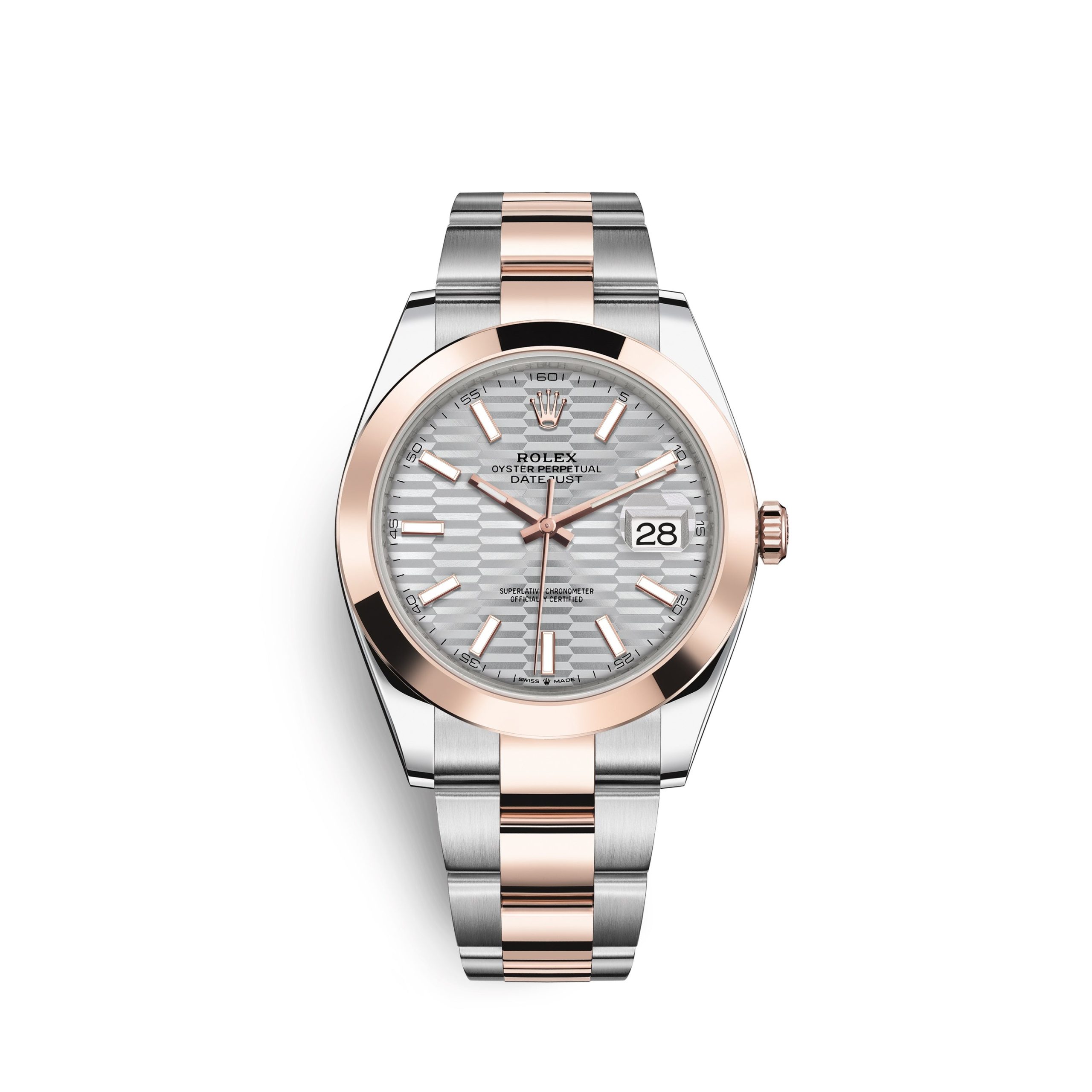 rolex-datejust-41mm-oystersteel-and-18k-everose-gold-ref-126301-0017-mkwtl.jpg Rolex Datejust 41mm, Oystersteel and 18k Everose Gold, Ref# 126301-0017 - Image 1