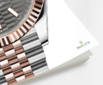Rolex Datejust 41mm, Oystersteel and 18k Everose Gold, Ref# 126331-0020 - Image 5