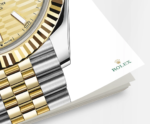 Rolex Datejust 41mm, Oystersteel and 18k Yellow Gold, Ref# 126333-0022 - Image 5