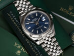 Rolex Datejust M126334-0002 Oyster, 41 mm, Oystersteel and White Gold - Image 3