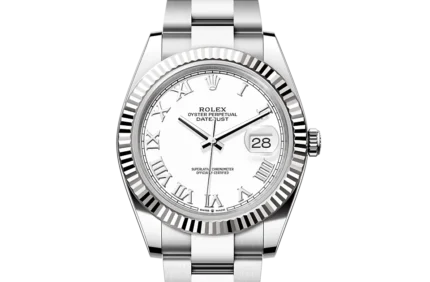 Rolex Datejust M126334-0023 Oyster, 41 mm, Oystersteel and white gold