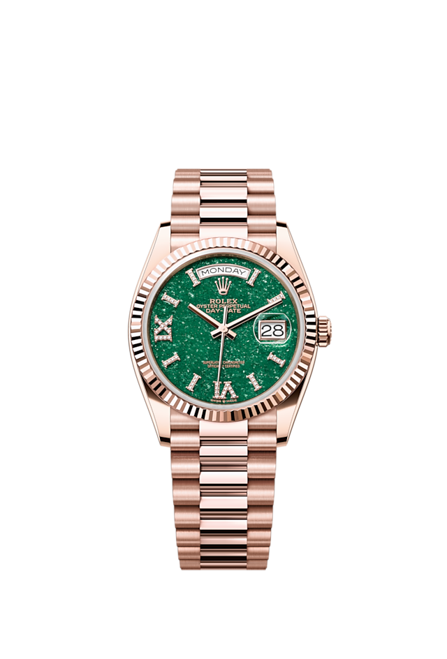 rolex-day-date-36-18k-everose-gold-with-diamond-set-36mm-ref-128235-0068-s4klu.png Rolex Day-Date 36, 18k Everose Gold with Diamond-set, 36mm, Ref# 128235-0068 - Image 1