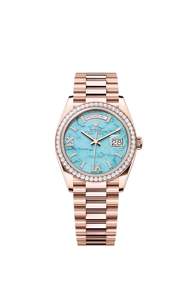 rolex-day-date-36-18k-everose-gold-with-diamond-set-36mm-ref-128345rbr-0064-w00ac.png Rolex Day-Date 36, 18k Everose Gold with Diamond-set, 36mm, Ref# 128345rbr-0064 - Image 1