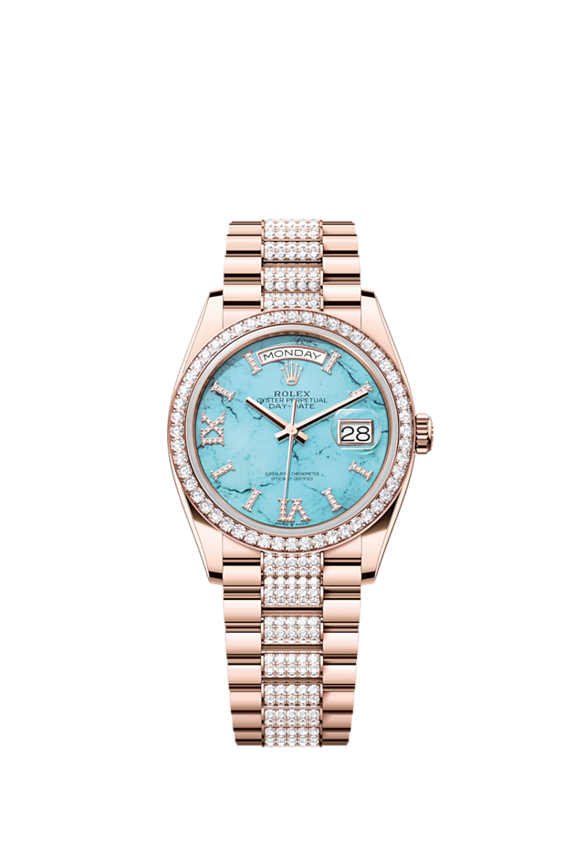 rolex-day-date-36-18k-everose-gold-with-diamond-set-36mm-ref-128345rbr-0065-ezv6d.png Rolex Day-Date 36, 18k Everose Gold with Diamond-set, 36mm, Ref# 128345rbr-0065 - Image 1
