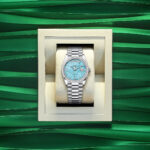 Rolex Day-Date 36, Platinum with Diamond-set, 36mm, Ref# 128396tbr-0016 - Image 4