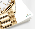 Rolex Day-Date, 36mm, 18k Yellow Gold, Ref# 128238-0081 - Image 5