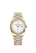 Rolex Day-Date, 36mm, 18k Yellow Gold, Ref# 128238-0082 - Image 9