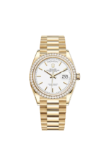 Rolex Day-Date, 36mm, 18k Yellow Gold, Ref# 128348rbr-0047 - Image 9