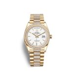 Rolex Day-Date, 36mm, 18k Yellow Gold, Ref# 128348rbr-0048