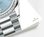 Rolex Day-Date, 36mm, Platinum and Diamonds, Ref# 128396tbr-0002 - Image 5