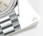 Rolex Day-Date, 36mm, Platinum and Diamonds, Ref# 128396tbr-0004 - Image 5