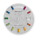 Rolex Day-Date, 36mm, Platinum and Diamonds, Ref# 128396tbr-0006 - Image 9