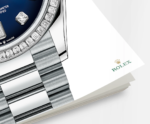 Rolex Day-Date, 36mm, Platinum and Diamonds, Ref# 128396tbr-0008 - Image 5