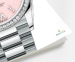 Rolex Day-Date, 36mm, Platinum and Diamonds, Ref# 128396tbr-0009 - Image 5