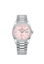 Rolex Day-Date, 36mm, Platinum and Diamonds, Ref# 128396tbr-0009 - Image 9