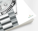 Rolex Day-Date, 36mm, Platinum, Ref# 128236-0002 - Image 5