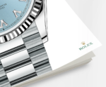 Rolex Day-Date 36mm, Platinum, Ref# 128236-0008 - Image 5