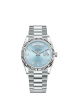 Rolex Day-Date, 36mm, Platinum, Ref# 128236-0009 - Image 9