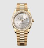 Rolex Day-Date 40, 18k Yellow Gold with Diamond-set, 40mm, Ref# 228348rbr-0042 - Image 9