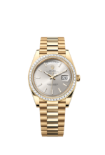 Rolex Day-Date 40, 18k Yellow Gold with Diamond-set, 40mm, Ref# 228398tbr-0040