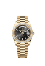 Rolex Day-Date 40, 18k Yellow Gold with Diamond-set, 40mm, Ref# 228398tbr-0041