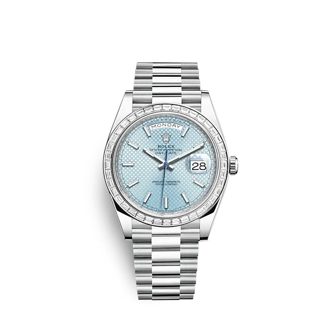 rolex-day-date-40-platinum-ref-228396tbr-0001-xxf8m.jpg Rolex Day-Date 40 Platinum Ref# 228396TBR-0001 - Image 1