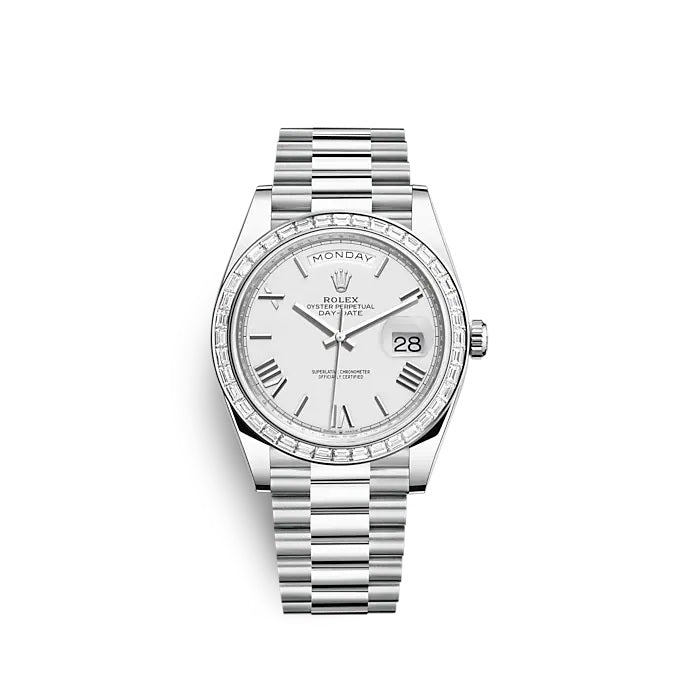 rolex-day-date-40-platinum-ref-228396tbr-0018-n787w.jpg Rolex Day-Date 40 Platinum Ref# 228396TBR-0018 - Image 1