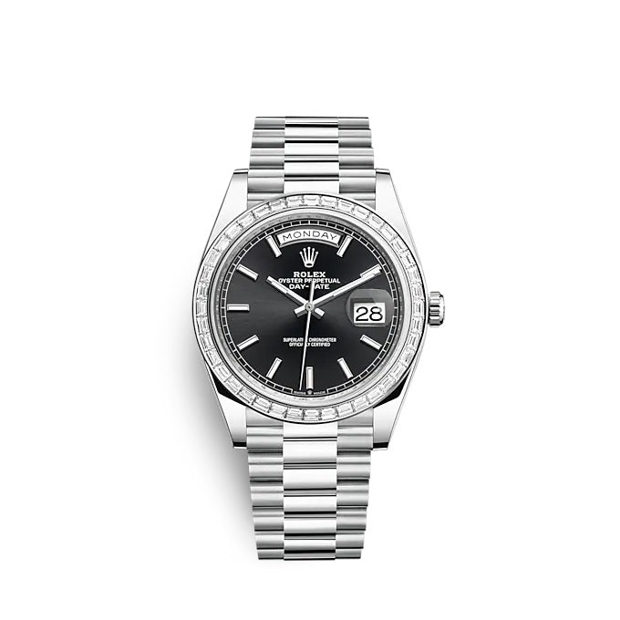 rolex-day-date-40-platinum-ref-228396tbr-0024-unaan.jpg Rolex Day-Date 40 Platinum Ref# 228396TBR-0024 - Image 1