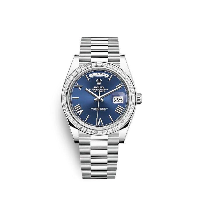 rolex-day-date-40-platinum-ref-228396tbr-0026-7wxed.jpg Rolex Day-Date 40 Platinum Ref# 228396TBR-0026 - Image 1
