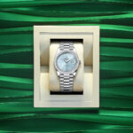 Rolex Day-Date 40, Platinum with Diamond-set, 40mm, Ref# 228396tbr-0039 - Image 4