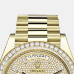Rolex Day-Date, 40mm, 18k Yellow Gold and Diamonds, Ref# 228348rbr-0037 - Image 5