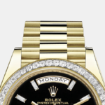 Rolex Day-Date, 40mm, 18k Yellow Gold and Diamonds, Ref# 228398tbr-0038 - Image 5