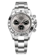 Rolex Daytona 40mm 116509 White Gold Steel Black Dial