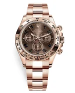 Rolex Daytona, Chocolate dial, Engraved Bezel, Oyster bracelet, Rose gold Watch 116505 choc - Image 2