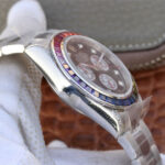 Rolex Daytona Rainbow Diamond Silver Stainless Steel 40 mm, diamond - Image 8