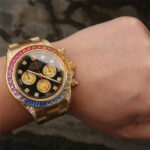 Rolex Daytona Rainbow Diamond Silver Stainless Steel 40 mm, diamond - Image 5