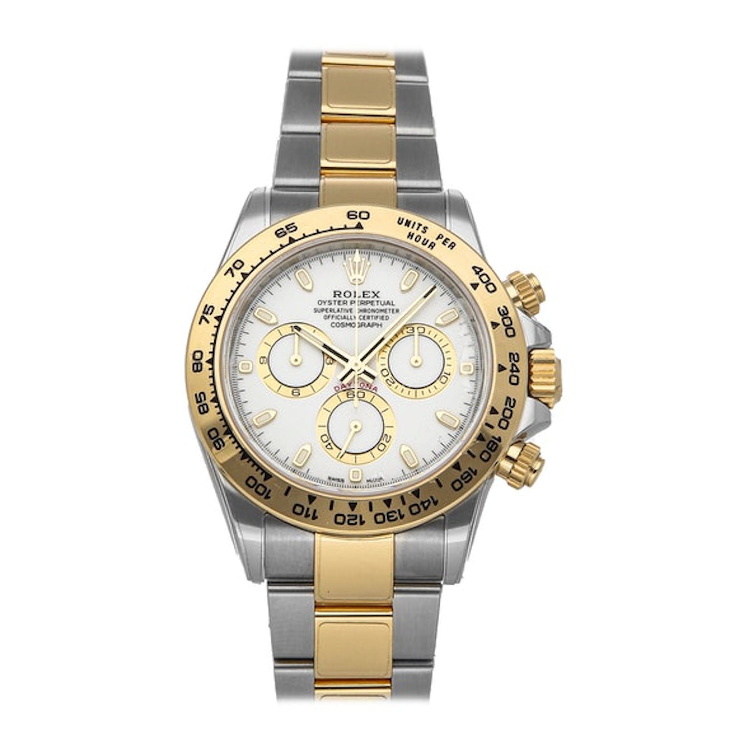rolex-daytona-steel-amp-gold-white-dial-116503-8belc.jpg Rolex Daytona Steel & Gold White Dial 116503 - Image 1