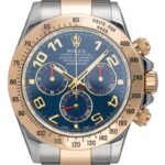 Rolex Daytona Steel Yellow Gold Blue Racing Dial Mens Watch 116523 - Image 10