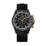ROLEX Diw Daytona black & gold 40mm oyster carbon