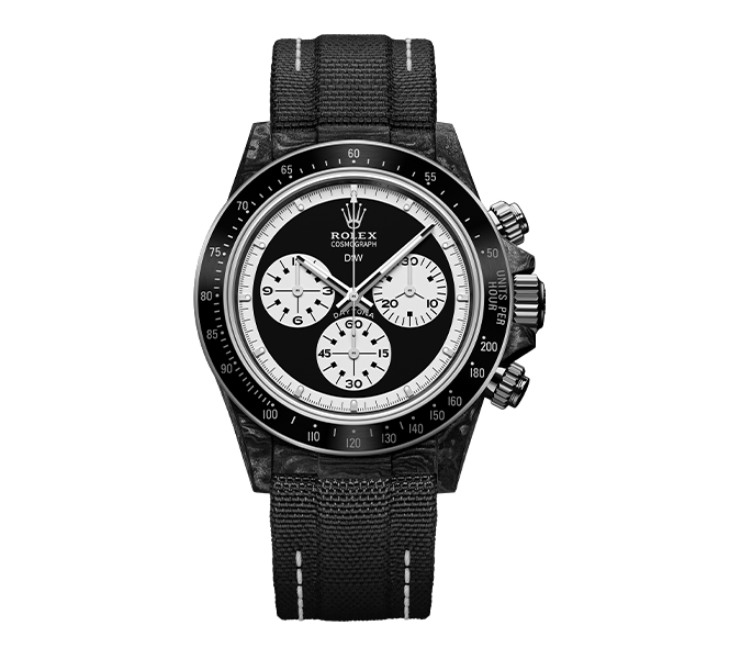 rolex-diw-daytona-paul-newman-black-sc-40mm-oyster-black-hcchb.webp ROLEX Diw Daytona paul newman black sc 40mm oyster black - Image 1
