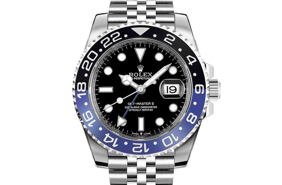 rolex-gmt-master-ii-batman-jubilee-men8217s-watch-126710blnr-0002-fvs83.jpg Rolex GMT-Master II Batman Jubilee Men’s Watch 126710BLNR-0002 - Image 1