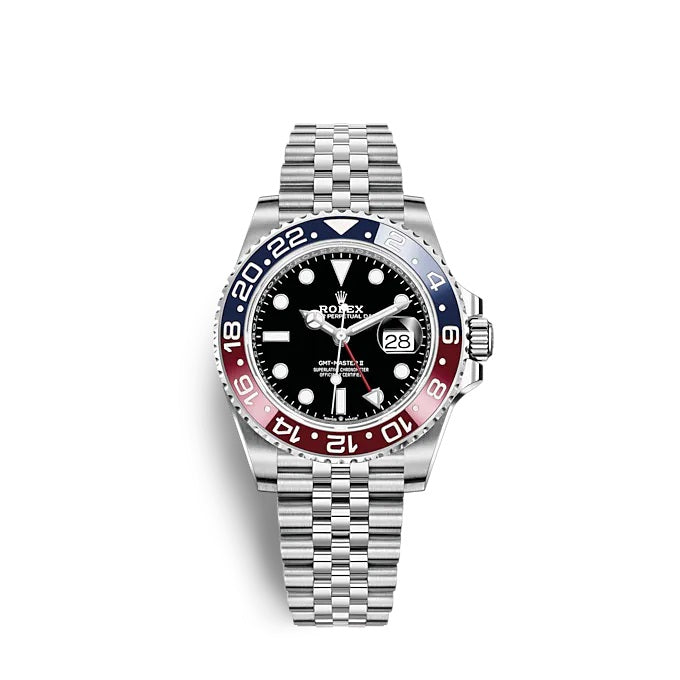 rolex-gmt-master-ii-oystersteel-ref-126710blro-0001-cptie.jpg Rolex GMT-Master II Oystersteel Ref# 126710BLRO-0001 - Image 1