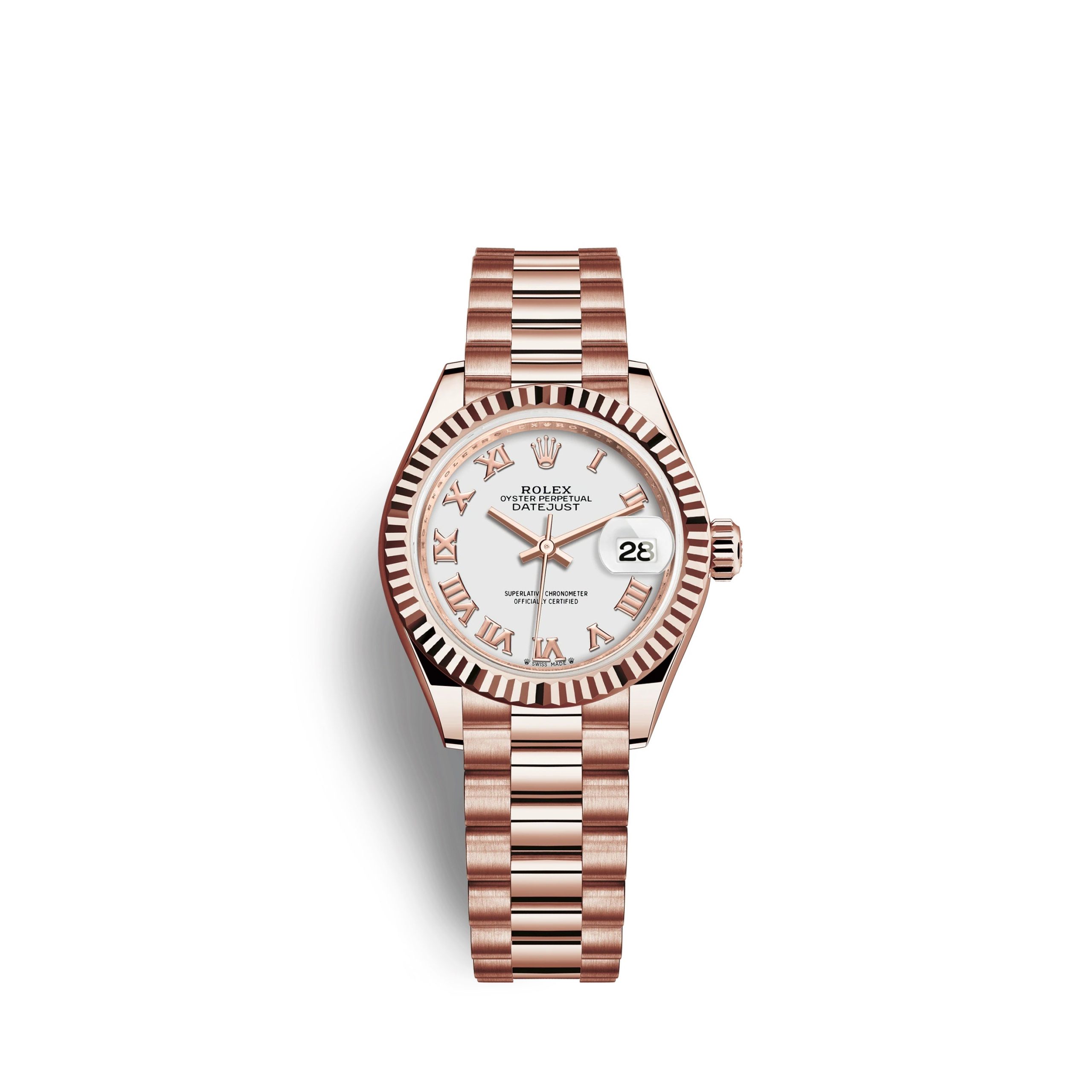 rolex-lady-datejust-28-18k-everose-gold-ref-279175-0021-k8ubn.jpg Rolex Lady-Datejust 28, 18k Everose Gold, Ref# 279175-0021 - Image 1
