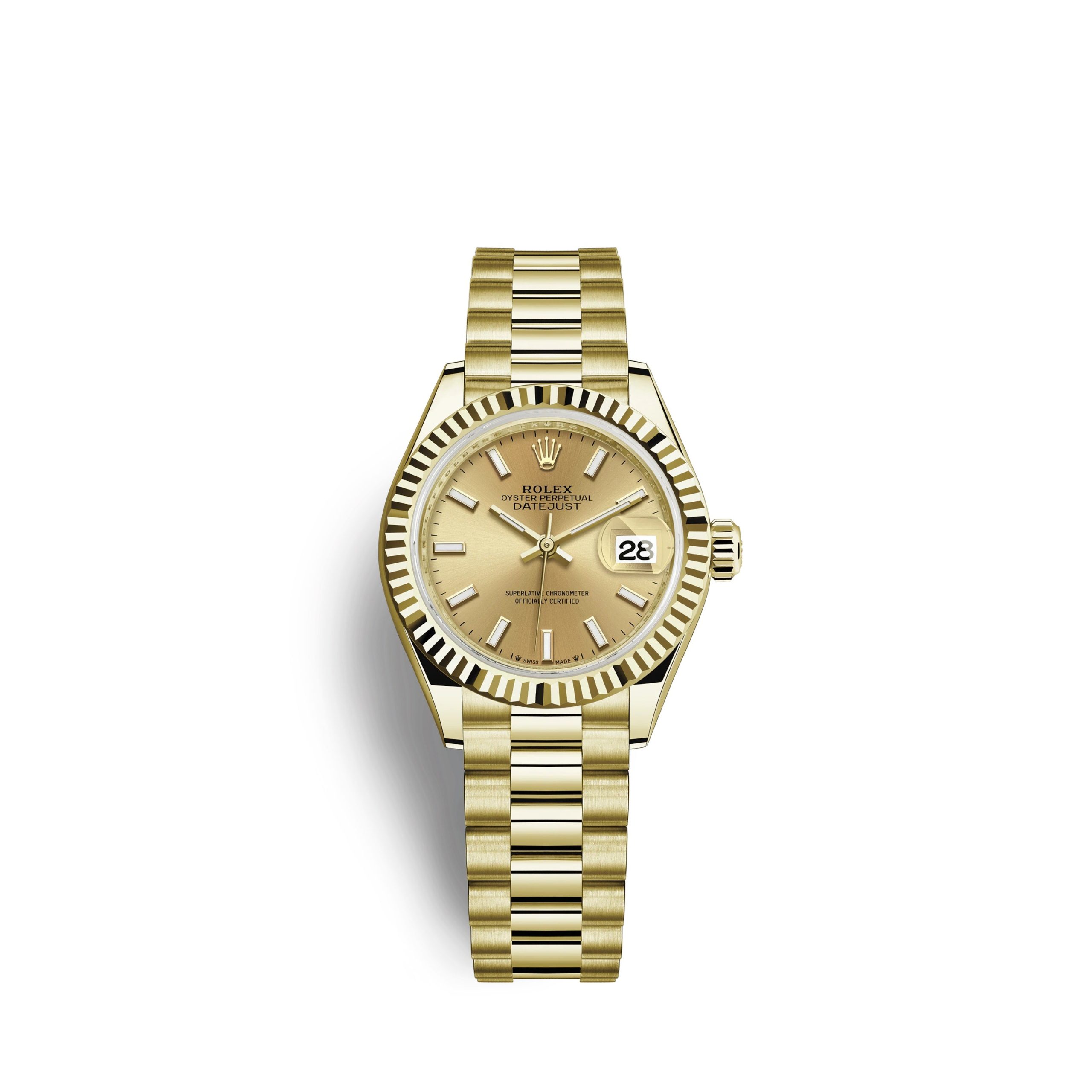 rolex-lady-datejust-28-18k-yellow-gold-ref-279178-0001-ywq1y.jpg Rolex Lady-Datejust 28, 18k Yellow Gold, Ref# 279178-0001 - Image 1