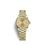 Rolex Lady-Datejust 28, 18k Yellow Gold, Ref# 279178-0013