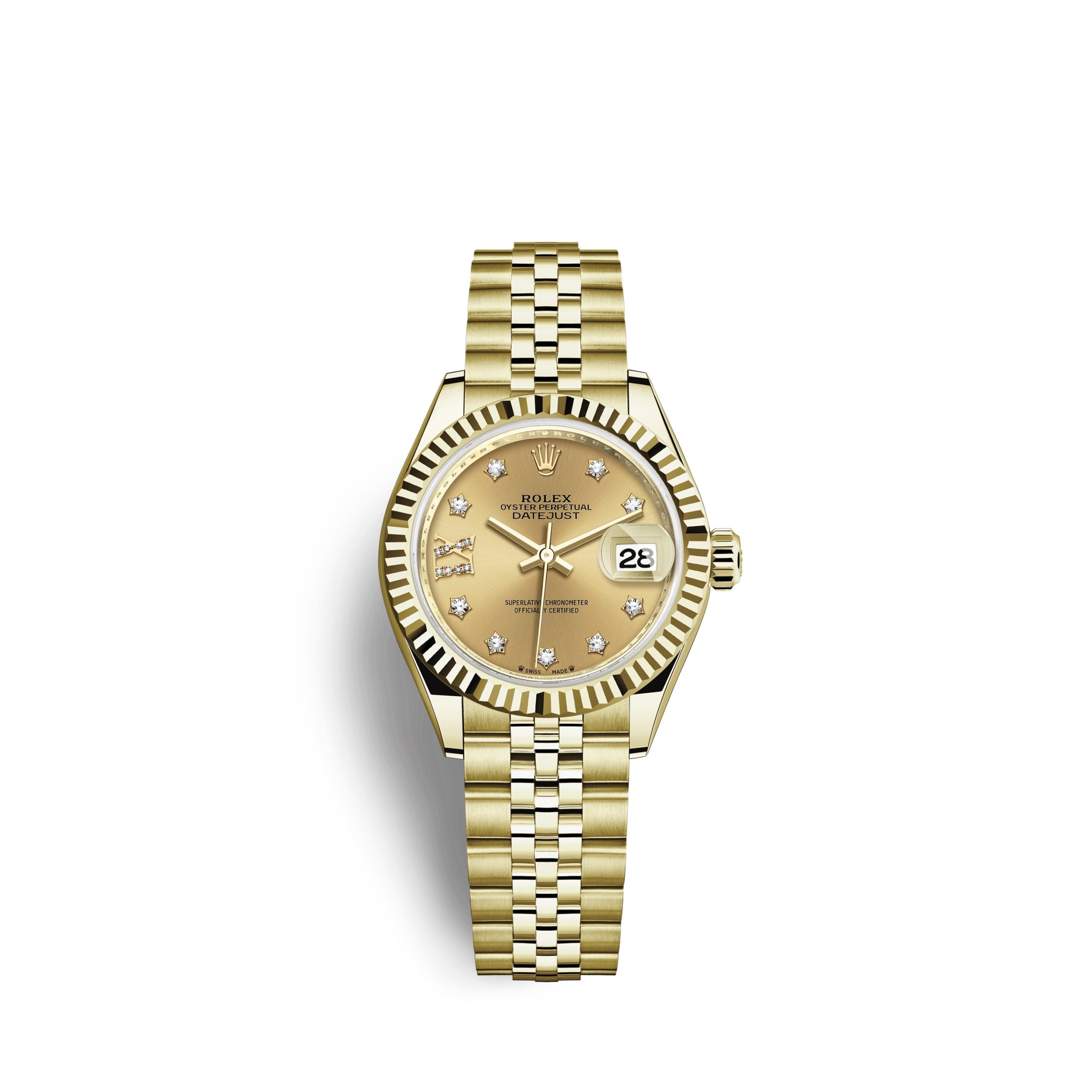 rolex-lady-datejust-28-18k-yellow-gold-ref-279178-0014-wxjoa.jpg Rolex Lady-Datejust 28, 18k Yellow Gold, Ref# 279178-0014 - Image 1