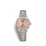 Rolex Lady-Datejust 28, Oystersteel and 18k Everose Gold, Ref# 279381RBR-0027