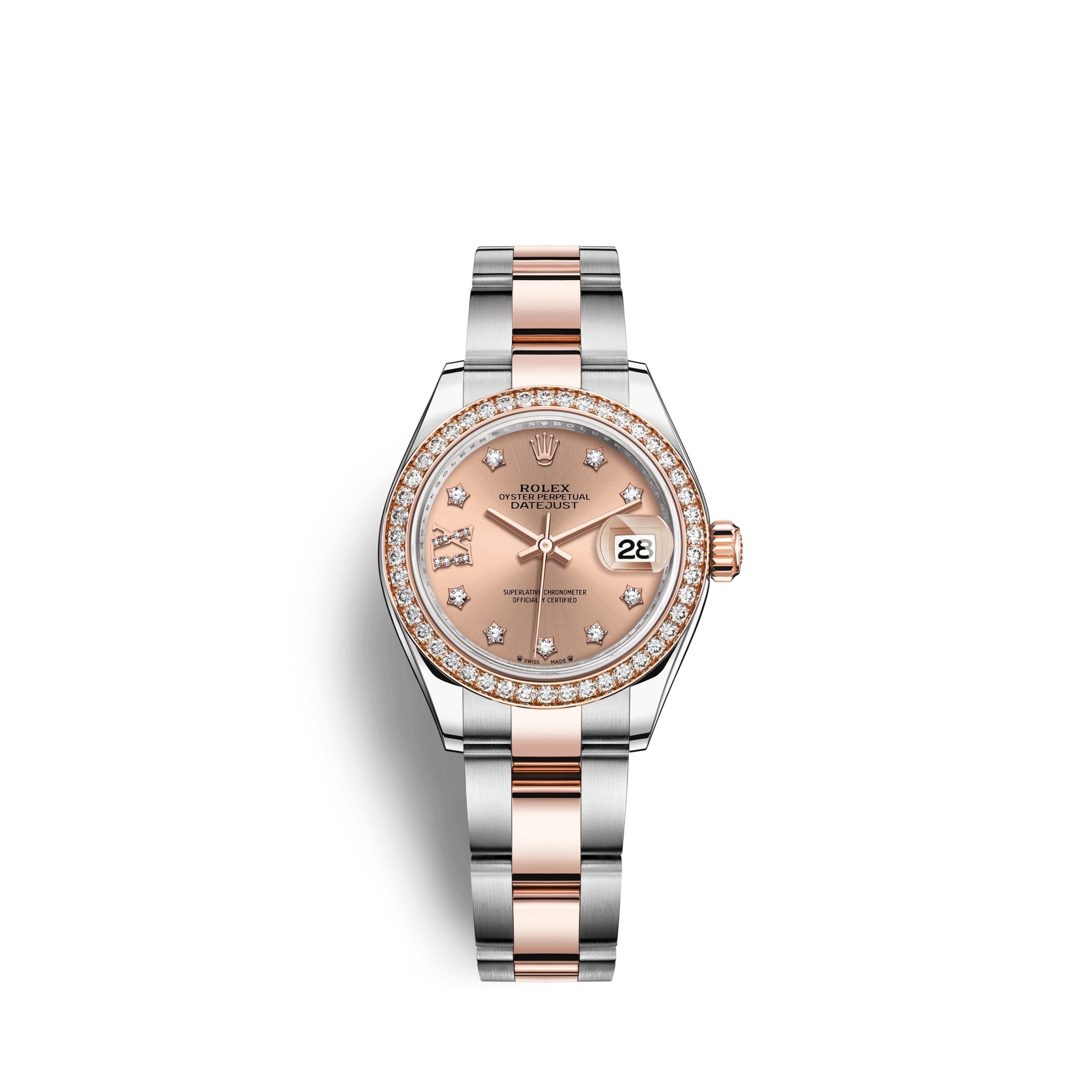 rolex-lady-datejust-28-oystersteel-and-18k-everose-gold-ref-279381rbr-0028-nvrah.jpg Rolex Lady-Datejust 28, Oystersteel and 18k Everose Gold, Ref# 279381RBR-0028 - Image 1