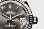 Rolex Lady-Datejust 28, Oystersteel and 18k White Gold, Ref# 279174-0014 - Image 7